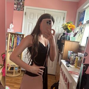 GARAGE black button dress